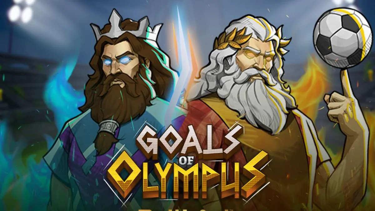 Goals of Olympus BoltLock سلاٹ کا بصری انداز اور تھیم